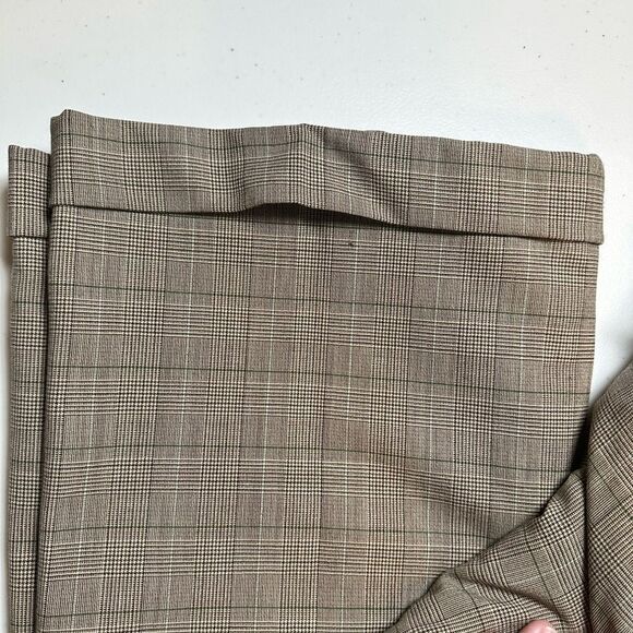 EUC GAP Women’s Business Lined 2 Button Blazer & Dress Pants Brown Plaid- Size 2 - Picture 12 of 12